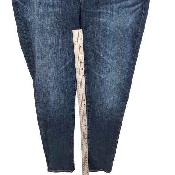 Adriano Goldschmeid NWT Women's Maternity Prima Cigarette Leg Jeans Blue Size 27 - Picture 7 of 14